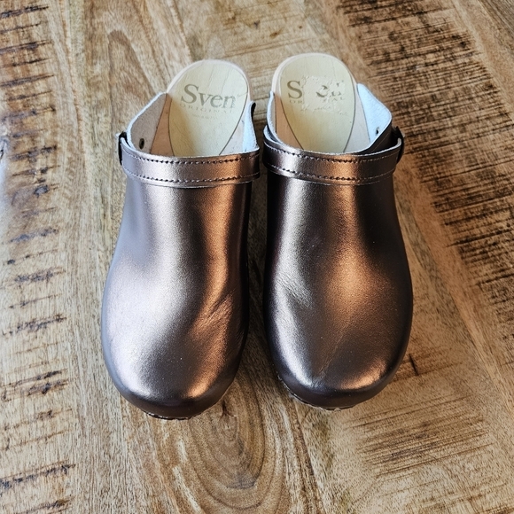 Sven Original bronze clogs Size 41 US 10 Made in USA - Picture 3 of 10